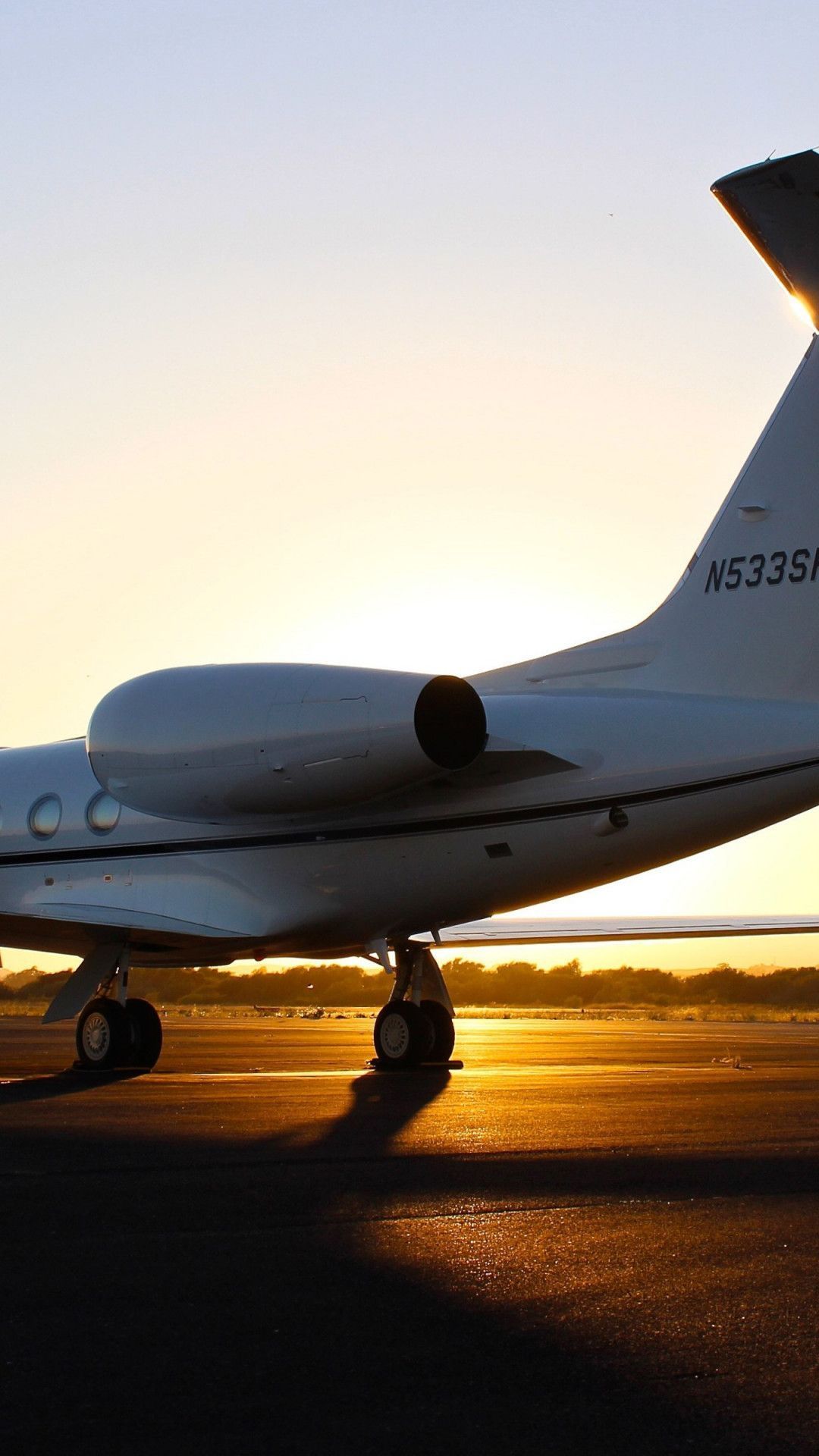 1080x1920 Download wallpaper: Private jet 1080x1920