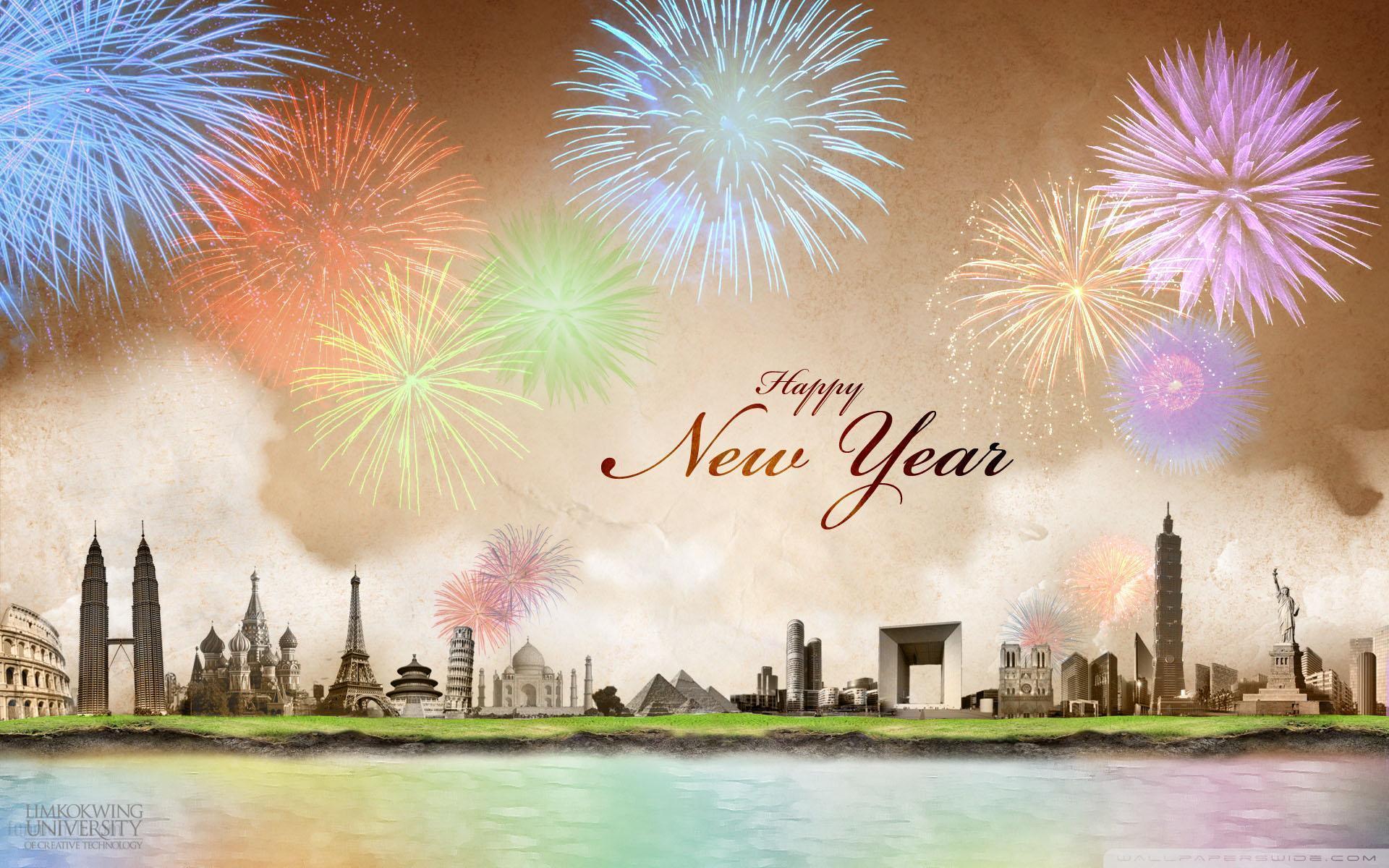 1920x1200 Happy New Year Wallpaper