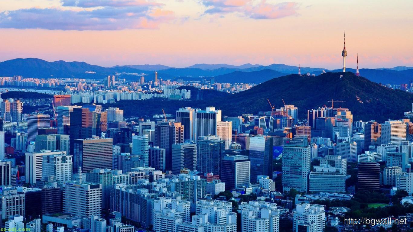 1366x768 Korea Wallpaper