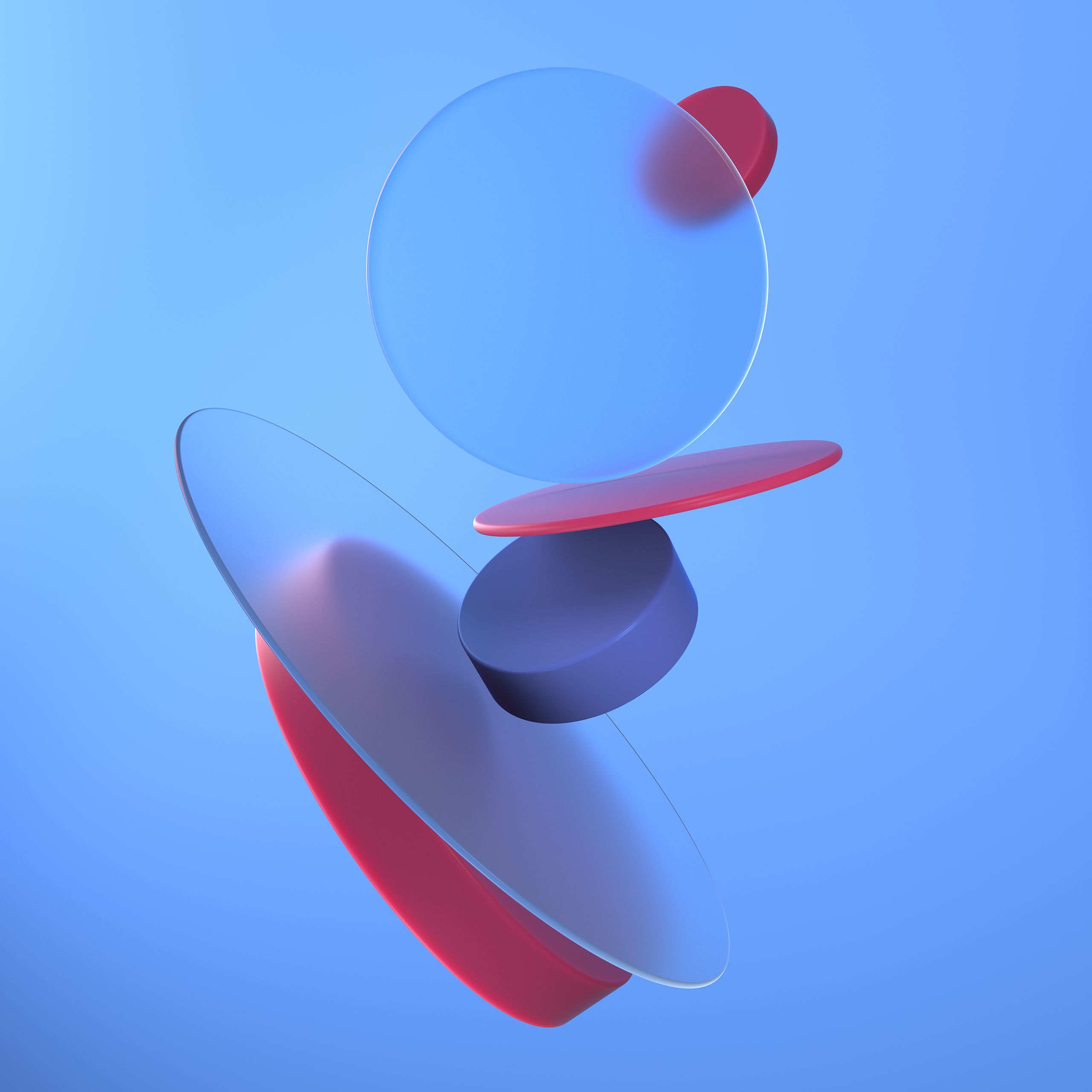 2560x2560 Xiaomi Mi Pad 5 Pro Stock Wallpaper
