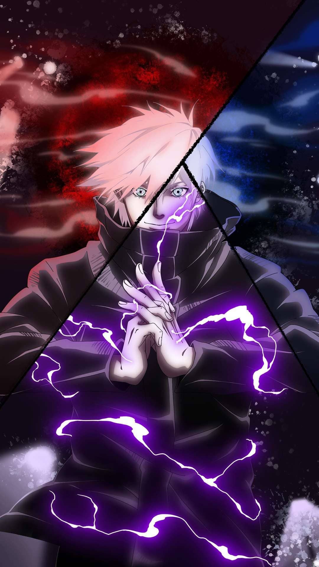 1080x1920 Anime Gojo Satoru Wallpaper Download