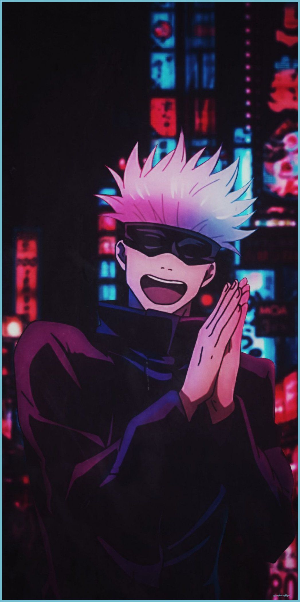 1047x2095 Anime Gojo Satoru Wallpaper Download