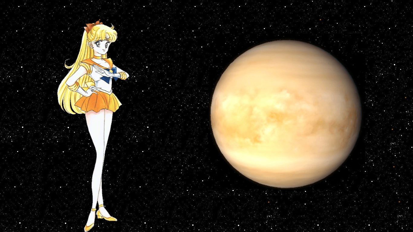 1366x768 Sailor Venus Wallpaper