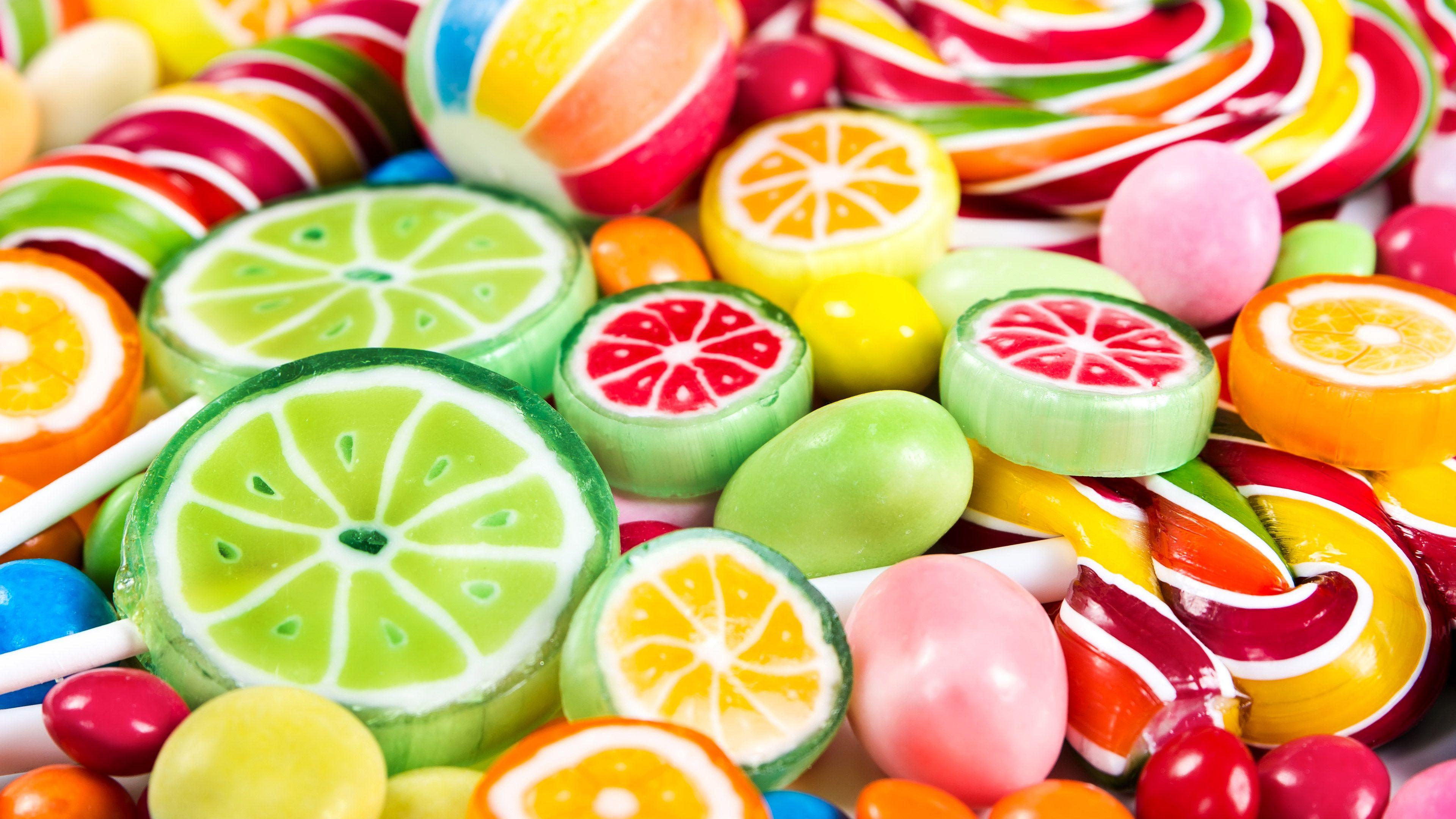 3840x2160 Candy Wallpaper and Background Image