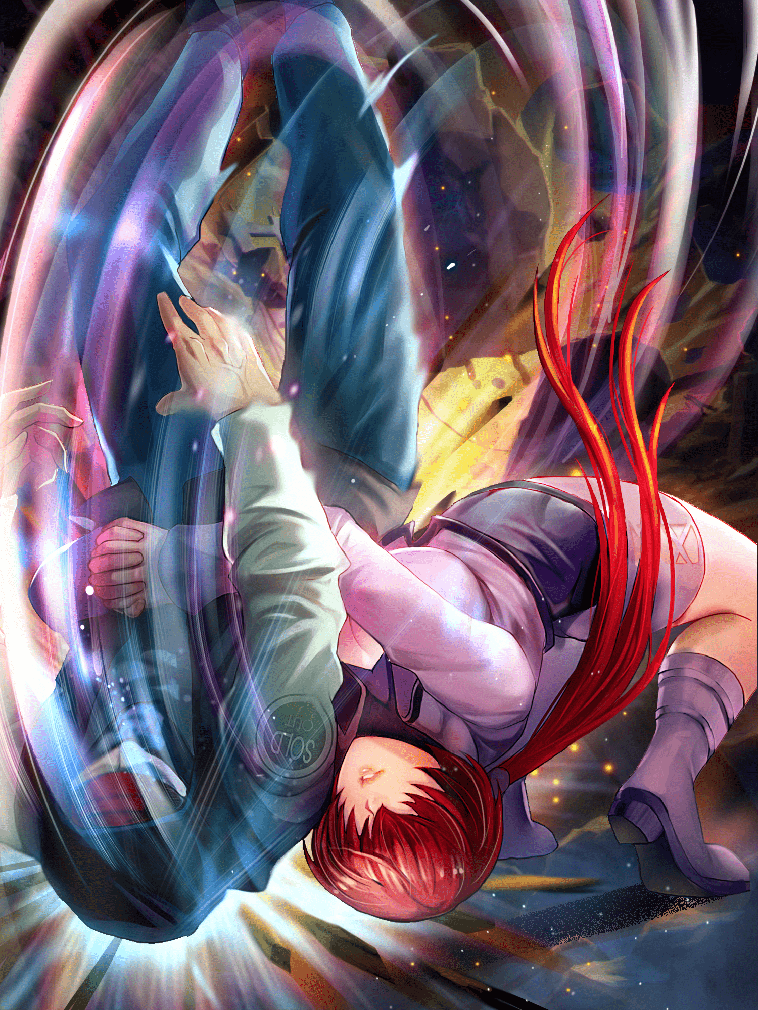 1500x2000 Shermie Flash EX. The King of Fighters
