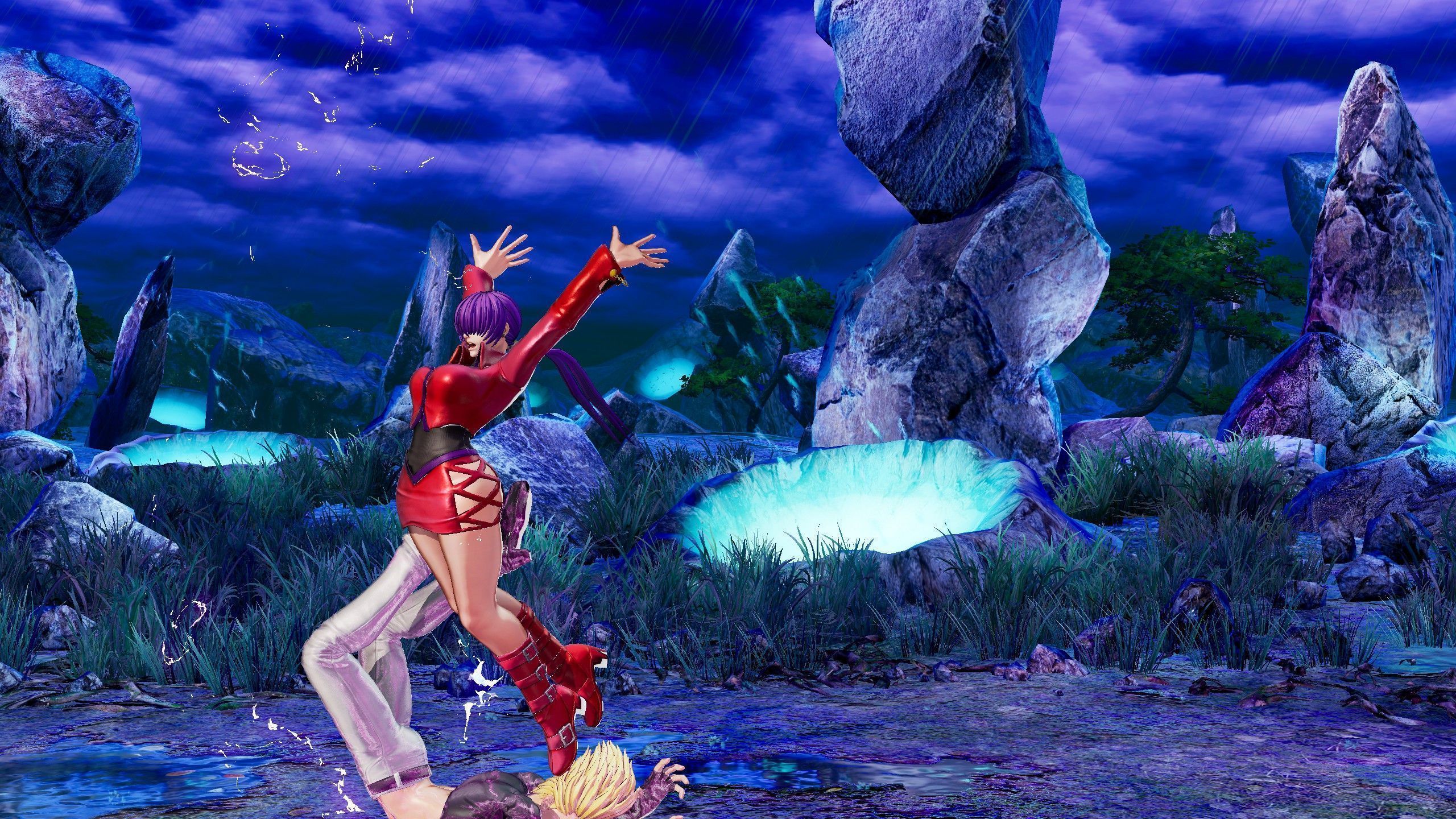 2560x1440 Ultamitish Orochi Shermie The King