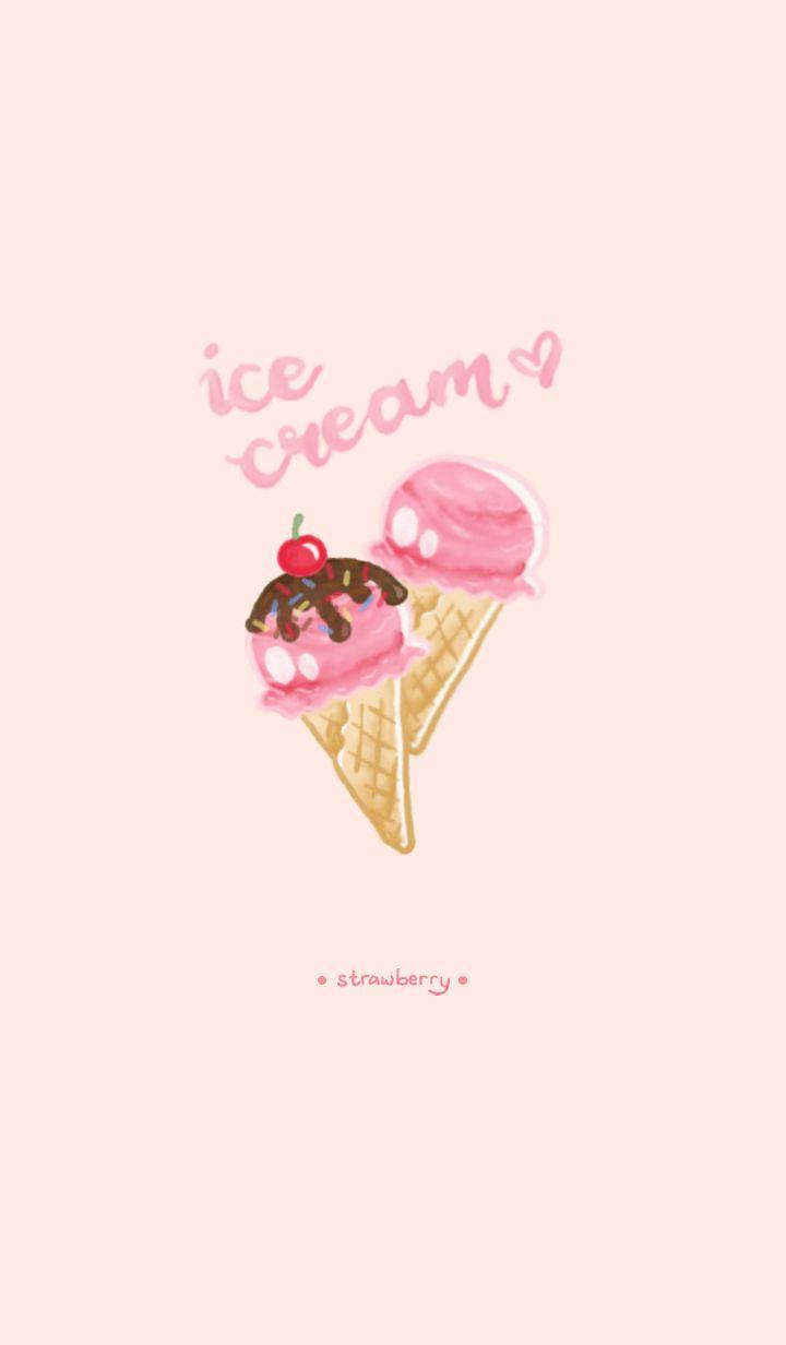 720x1232 Wallpaper Ice Cream Cute
