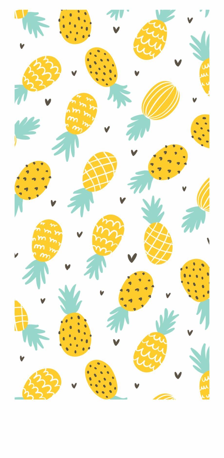 Download Brighten up your day with this pineapplethemed iPhone wallpaper  Wallpaper  Wallpaperscom
