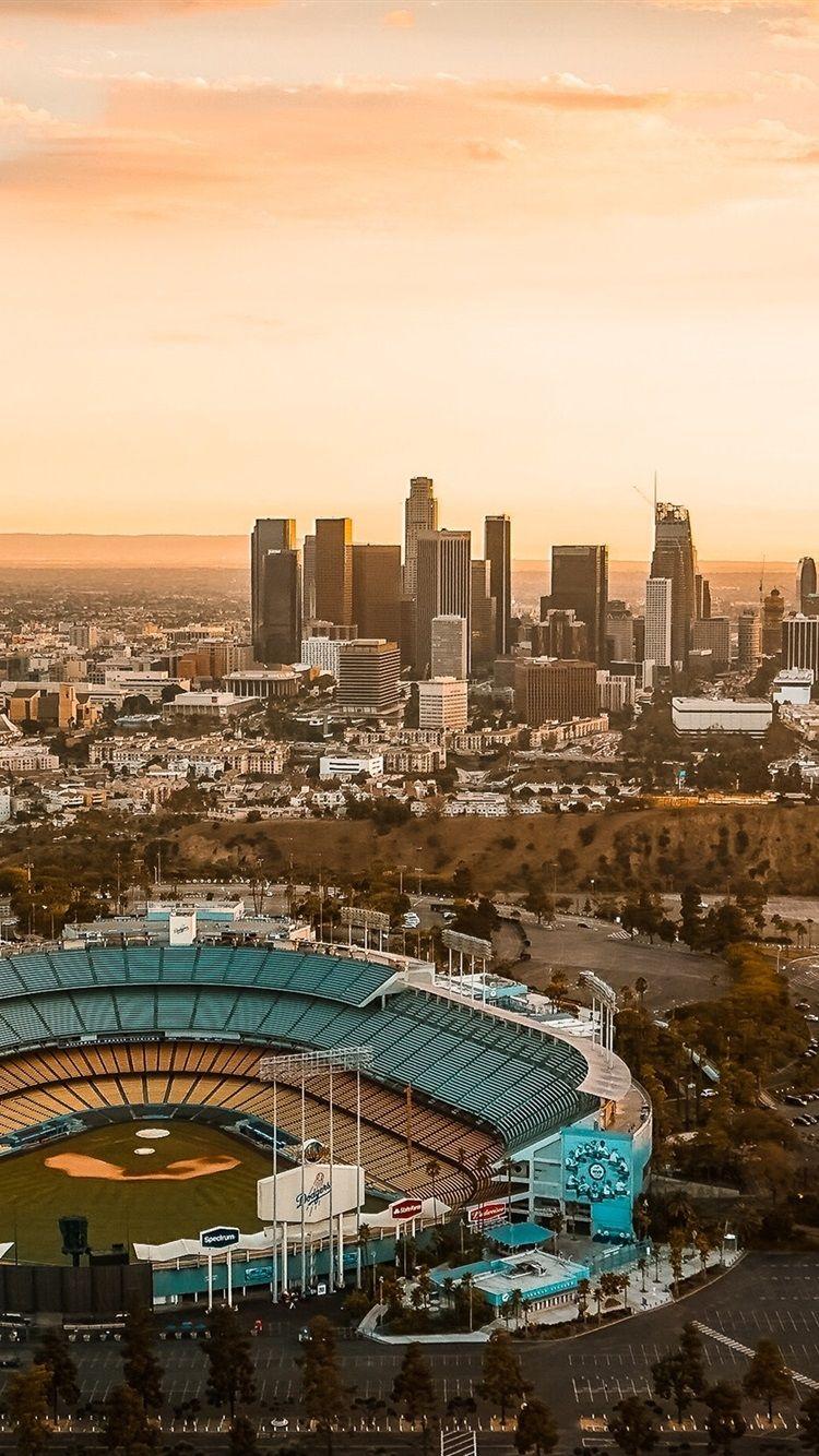 750x1334 Downtown, Los Angeles, City, Dusk, USA 750x1334 IPhone 8 7 6