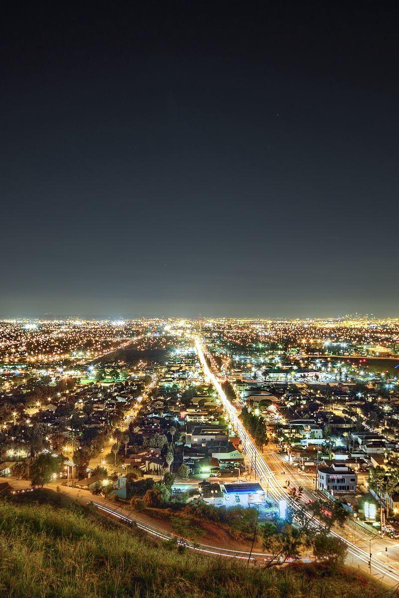 800x1200 Download wallpaper 800x1200 los angeles, california, night