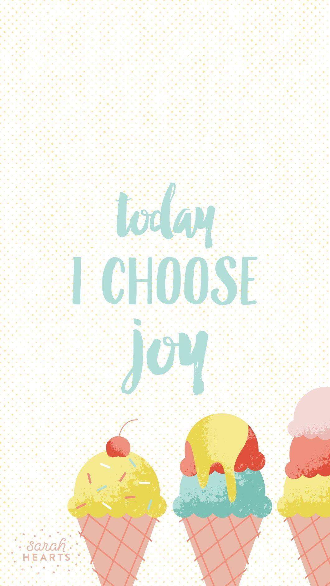 1060x1884 Cute Ice Cream Wallpaper For iPhone