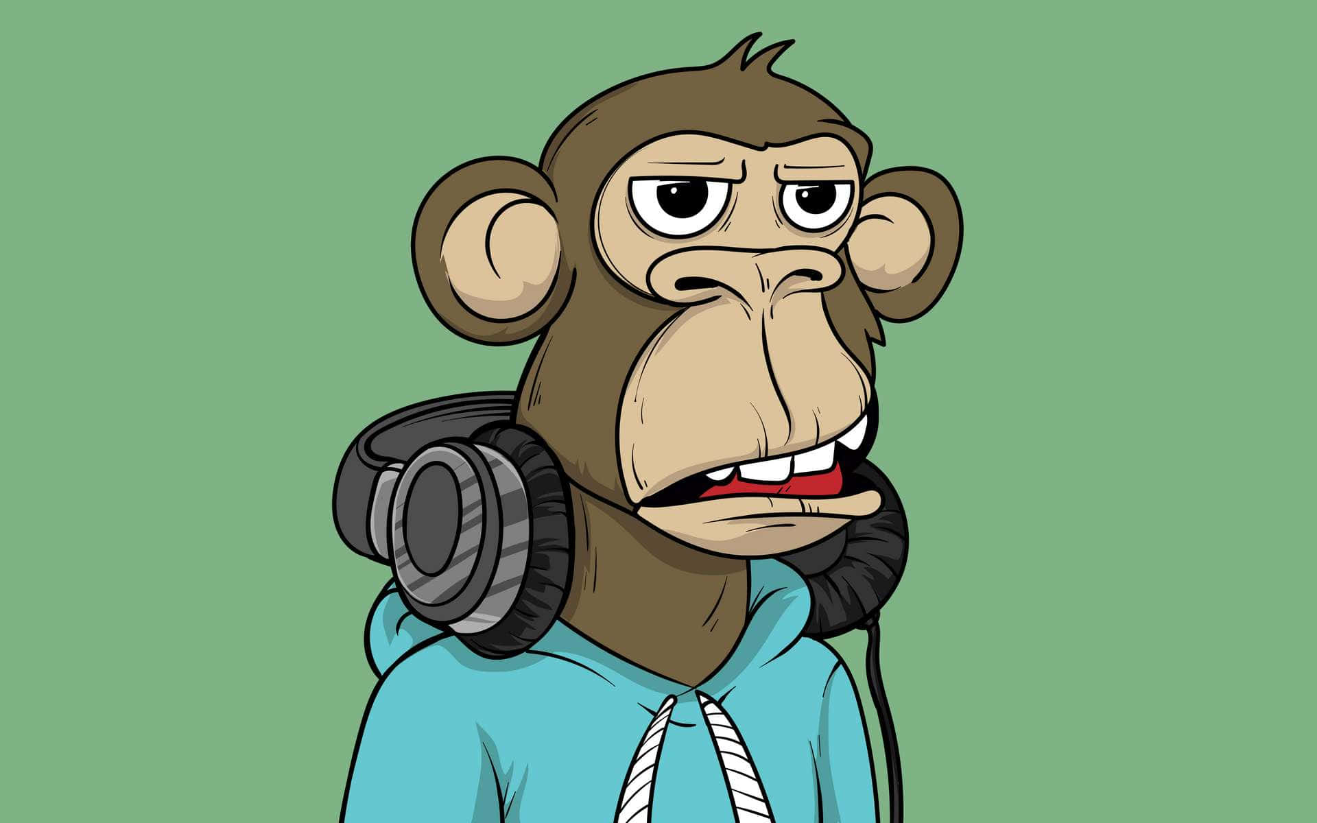 1920x1200 With Nft Monkey Wallpaper