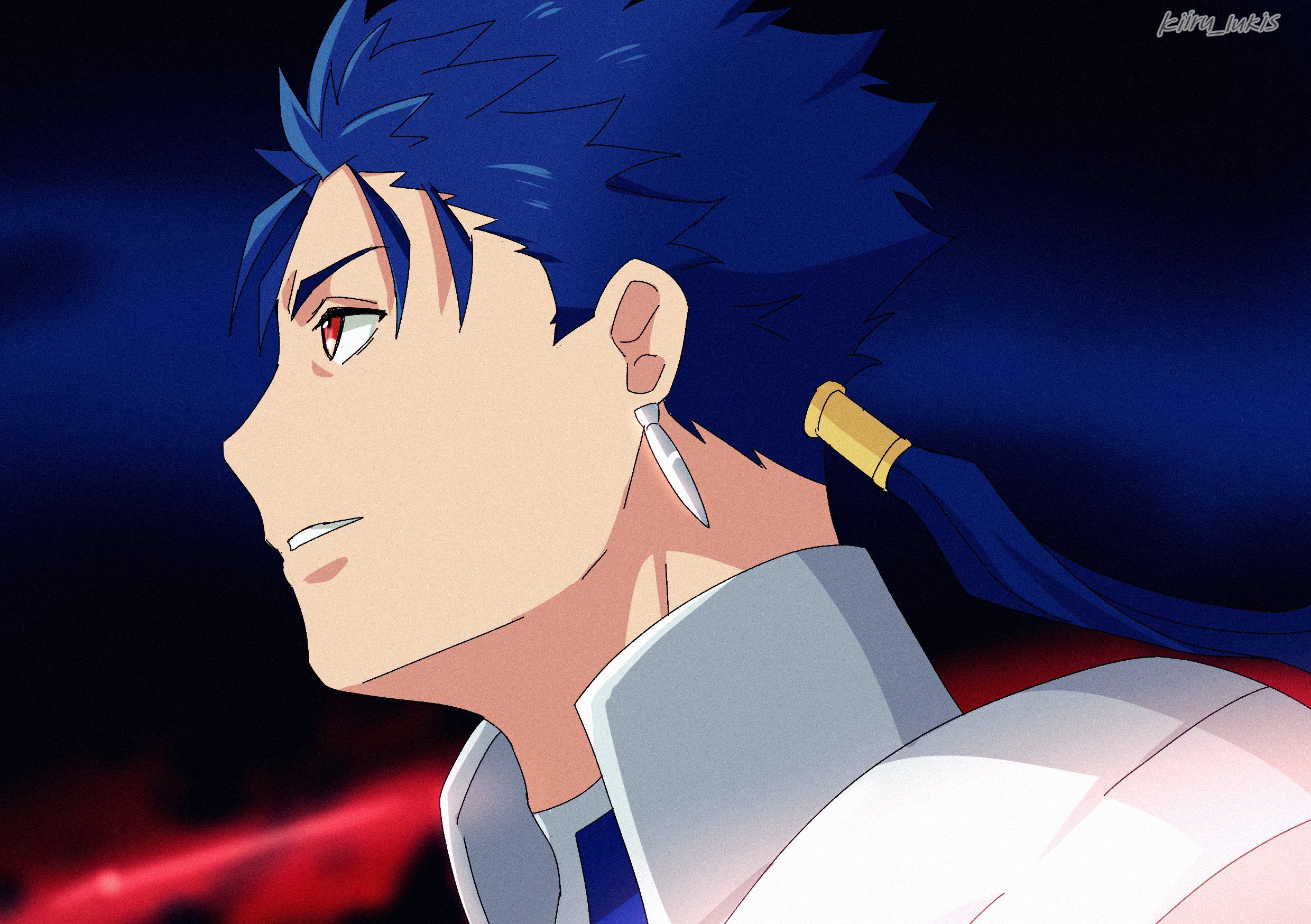 2480x1748 KiiRu on X: Lancer Cu Chulainn I just