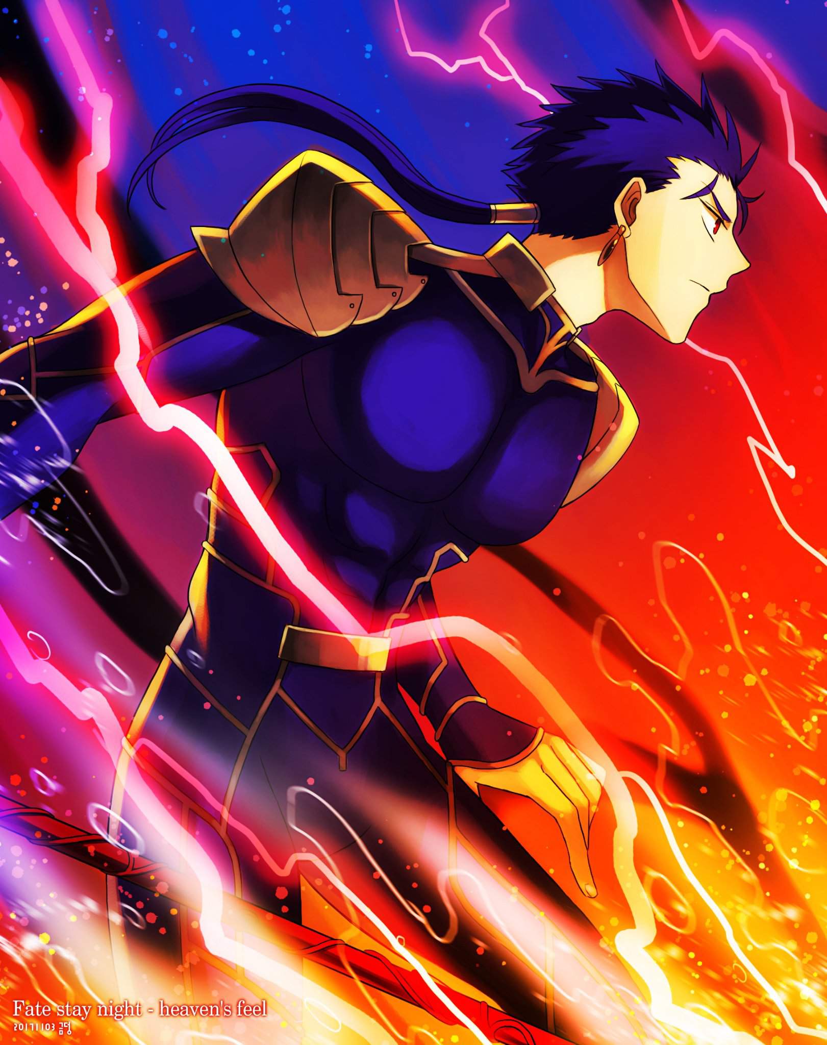 1621x2048 Cu Chulainn (Fate Stay Night) Vs Darth