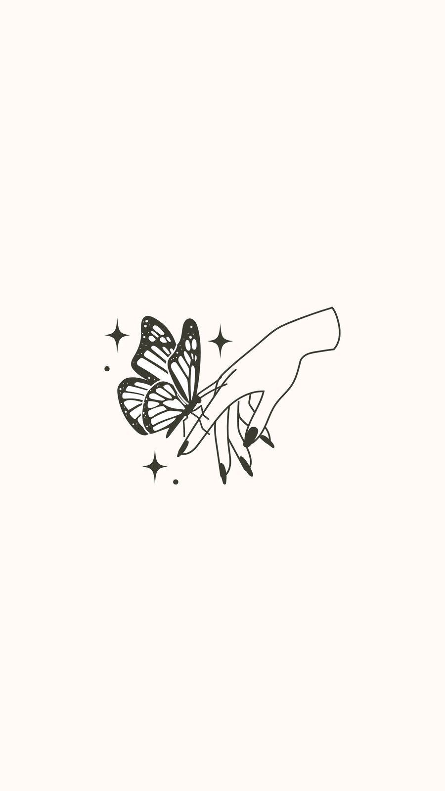 900x1600 customizable butterfly wallpaper templates