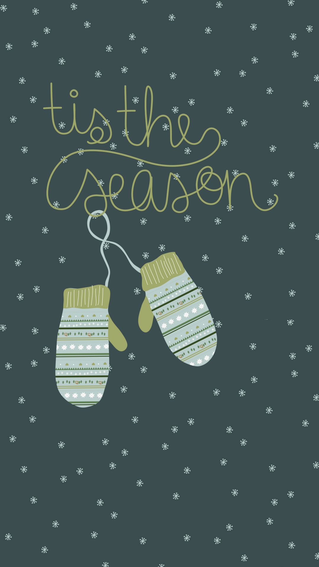 1080x1920 December Smart Phone Background + Kin