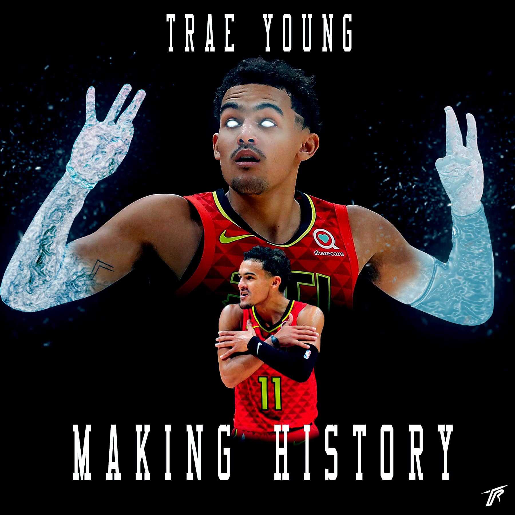 1800x1800 Trae Young Wallpaper