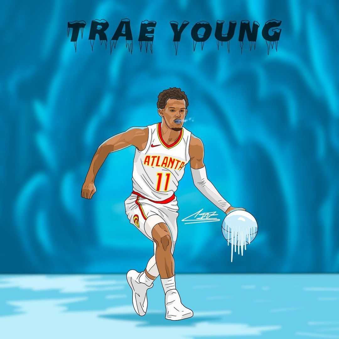 1080x1080 Wallpaper Trae Young