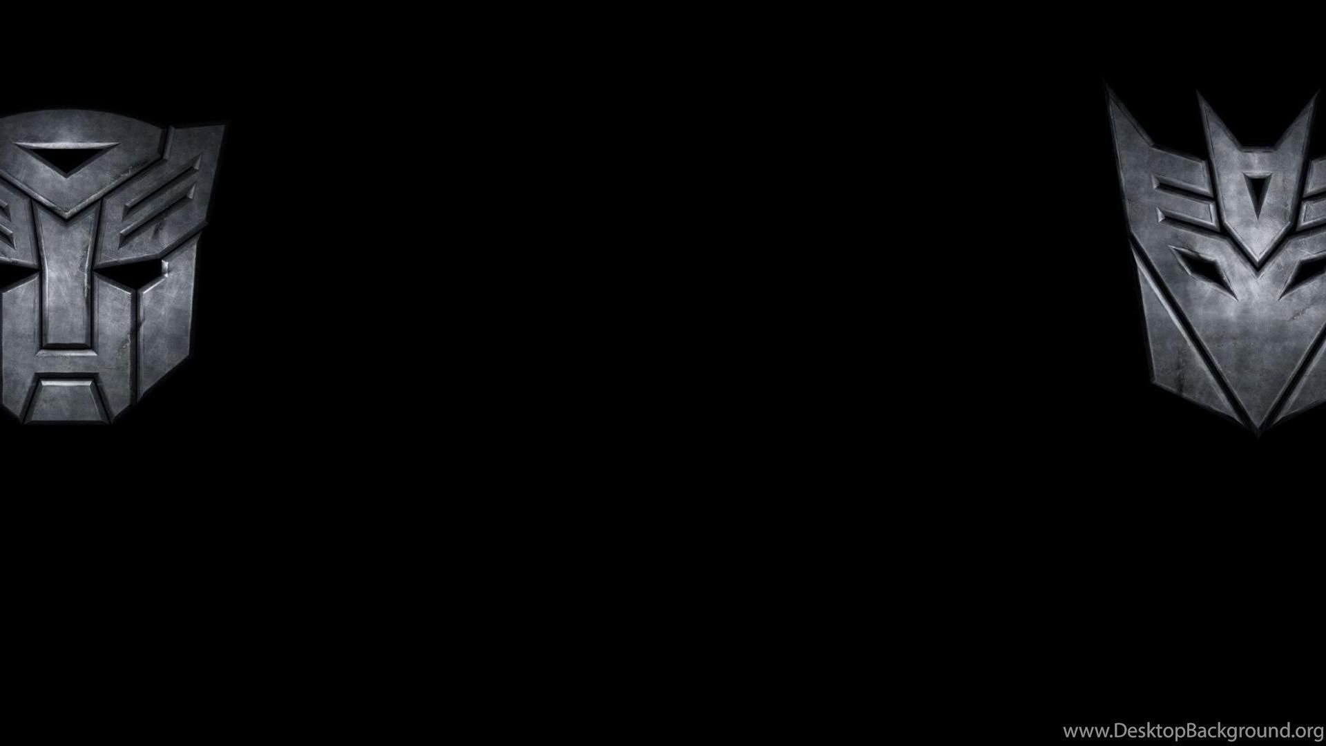 1920x1080 Transformers Dual Screen Logos Cartoon