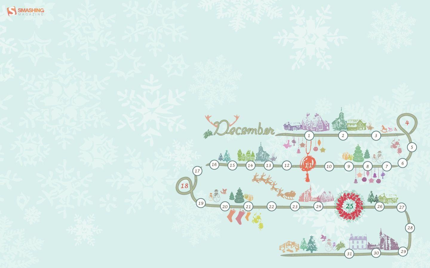 1440x900 In January Calendar Wallpaper 31276