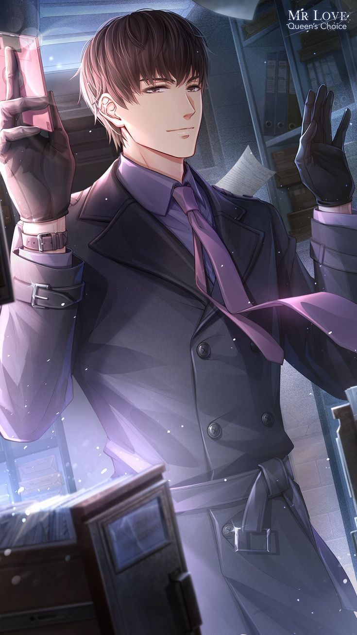 735x1308 Mr. love, Cool anime guys