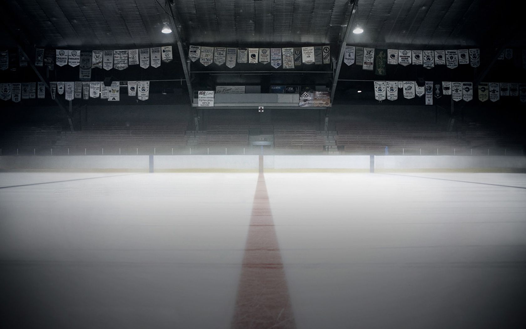 1680x1050 Hockey Rink Wallpaper. Espanola Paper