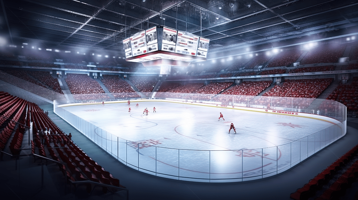 1200x673 Ice Rink For Hockey Background