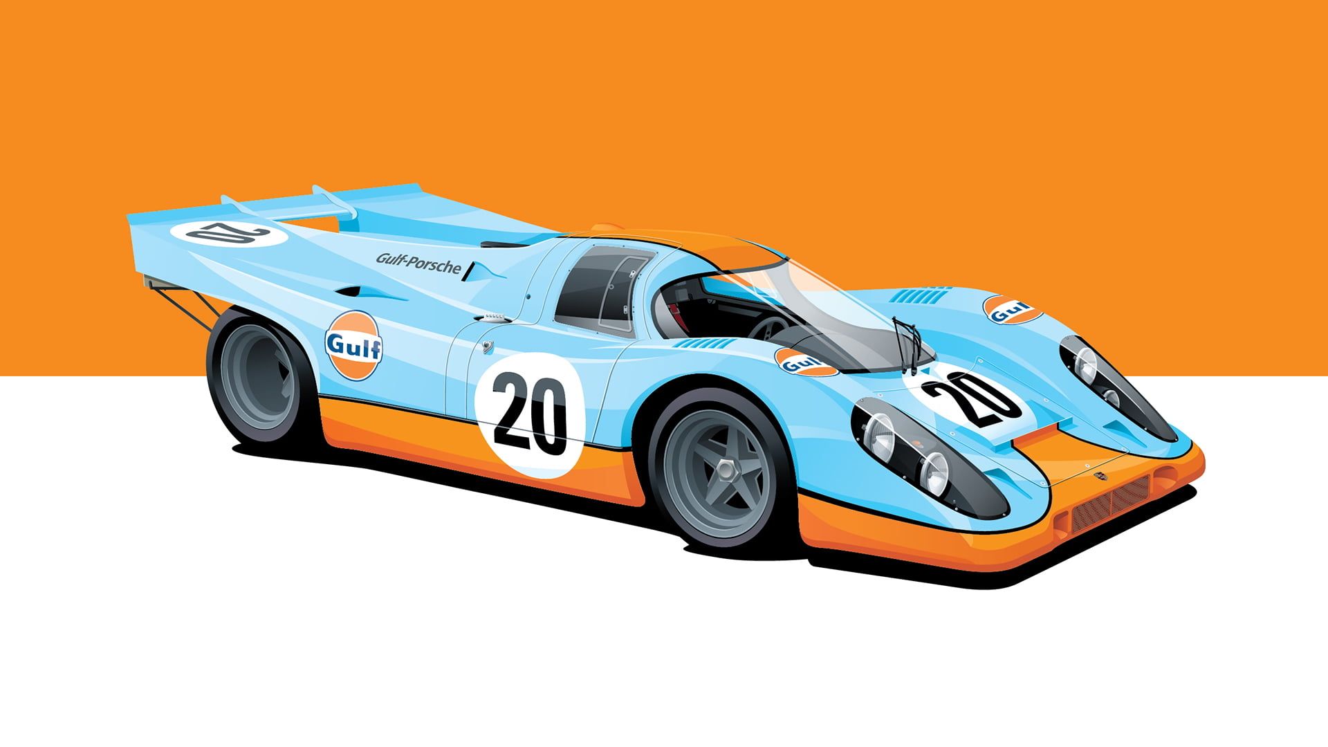 1920x1080 Porsche 917k race cars #poster Le Mans