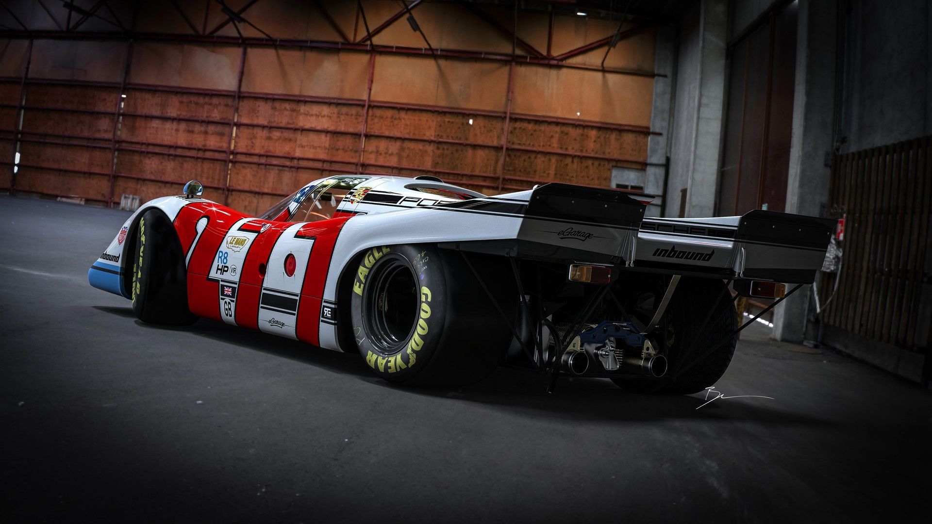 1920x1080 Mans, Porsche, Machine, Concept Art