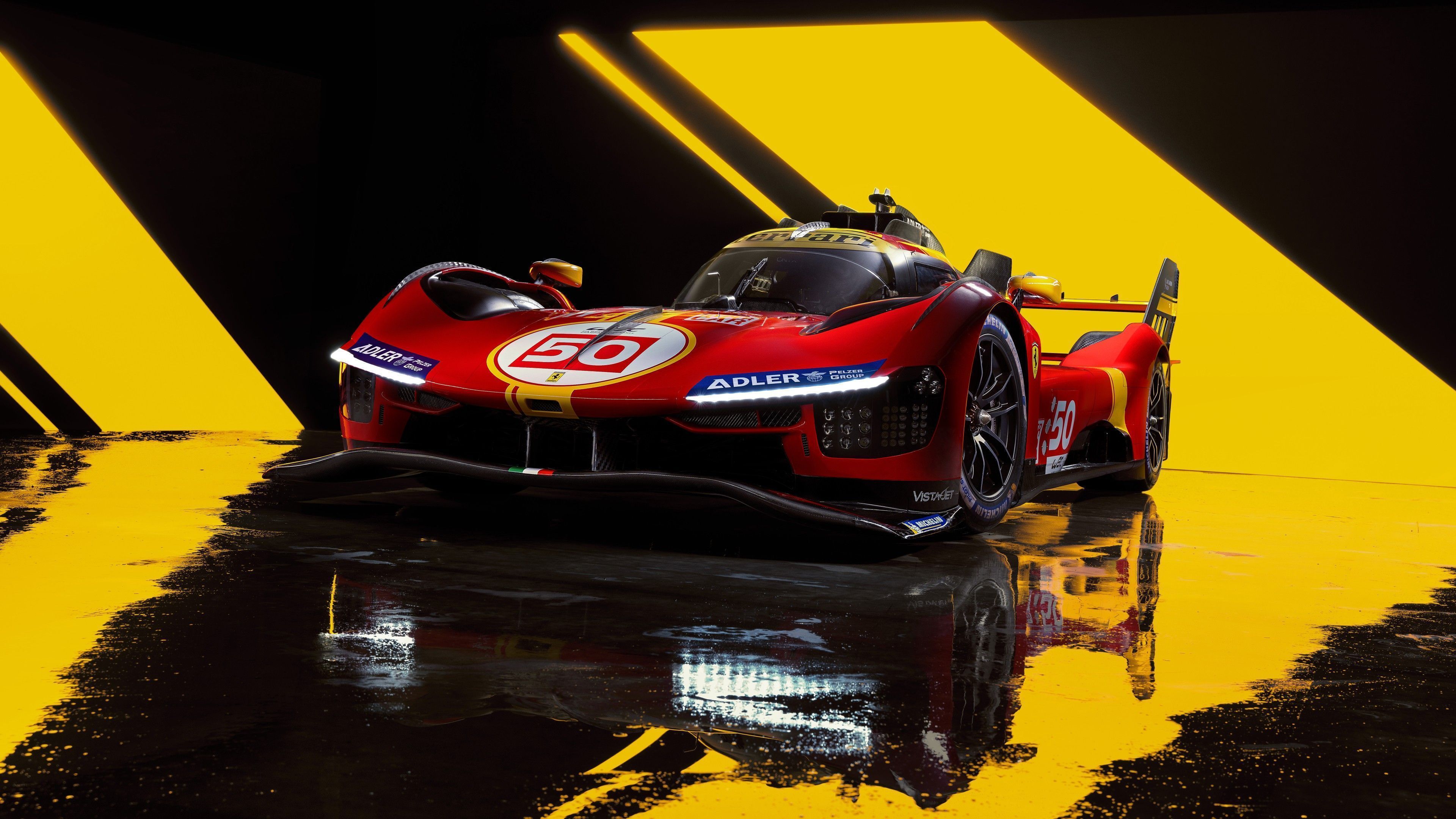3840x2160 Ferrari 499P Le Mans Hypercar 2022 4K