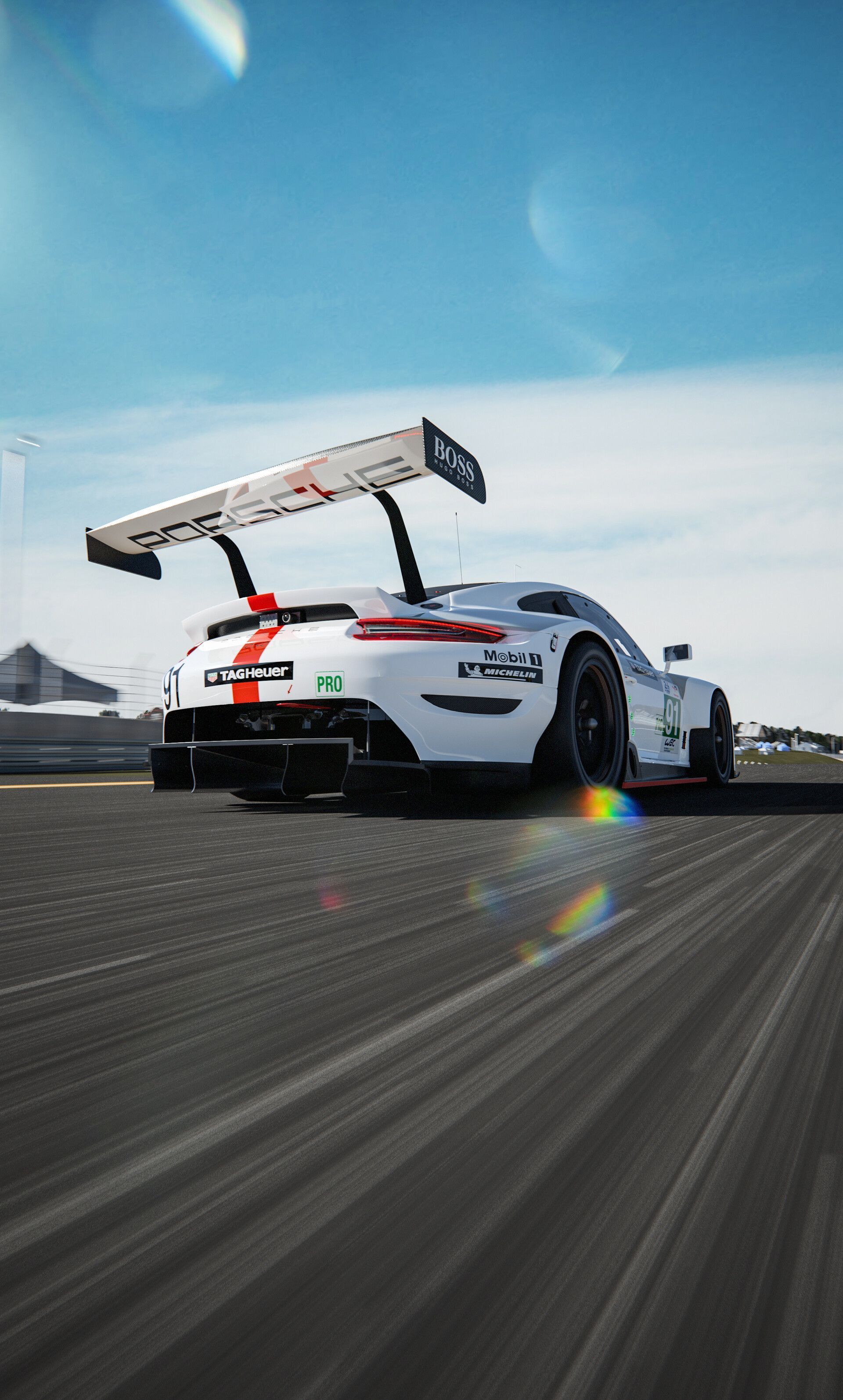 1920x3186 Le Mans 24h Porsche 91 Full CG