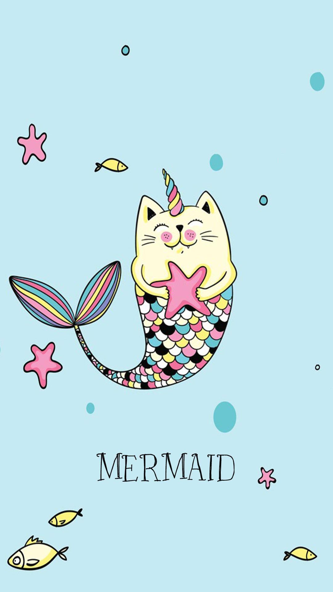 Cute Mermaid Wallpapers - Top Free Cute Mermaid Backgrounds