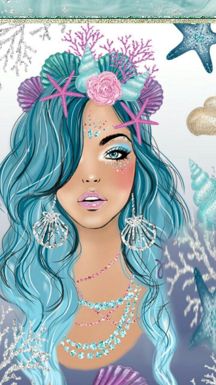Cute Mermaid Wallpapers - Top Free Cute Mermaid Backgrounds