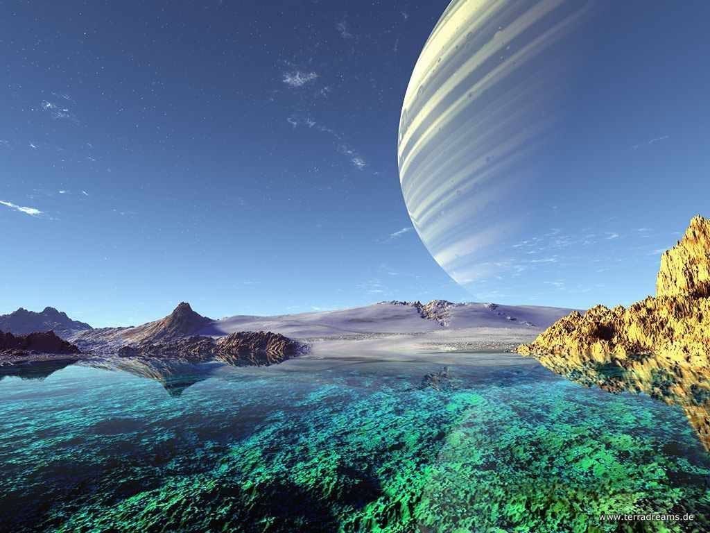 1024x768 Another Planet. Free desktop wallpaper