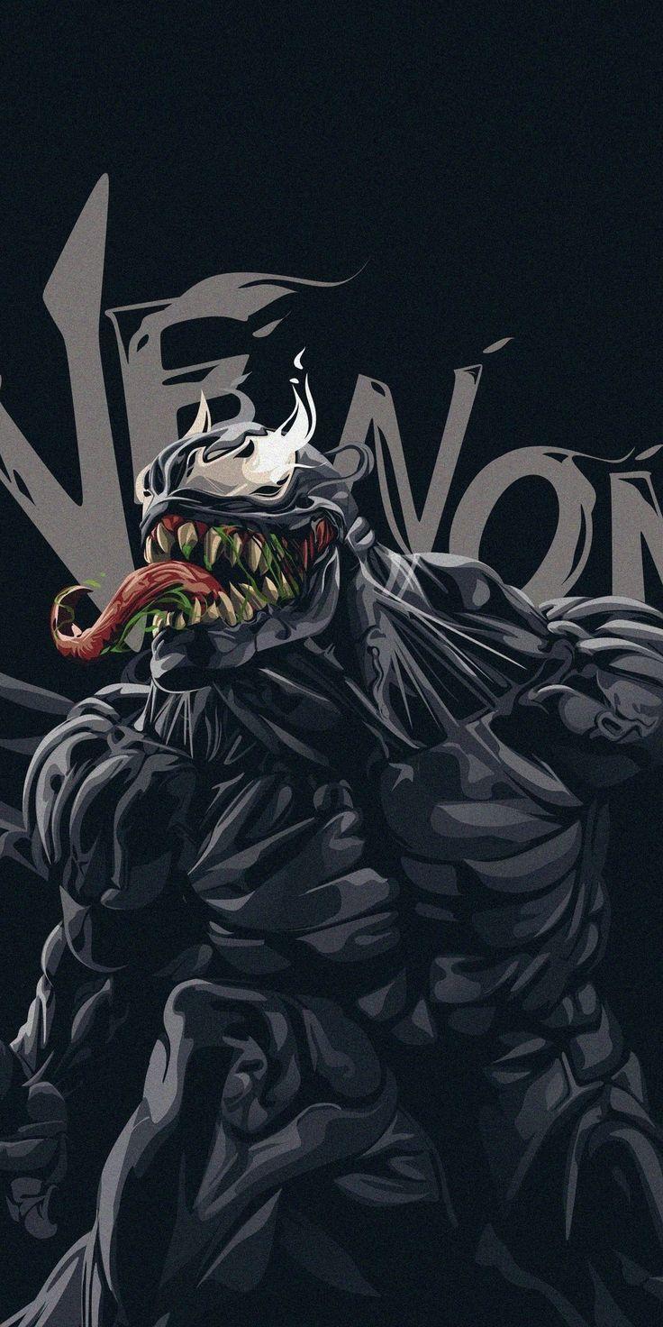 736x1472 awesome wallpaper Venom minimal dark art 10802160 wallpaper
