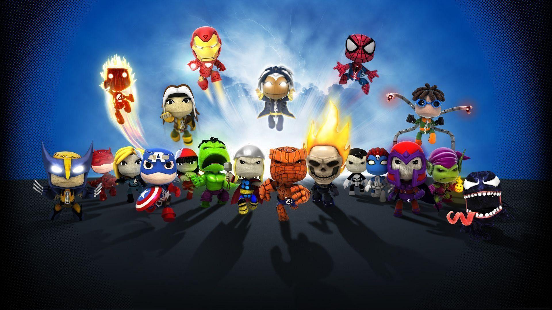 1920x1080 Superheroes Wallpaper background picture