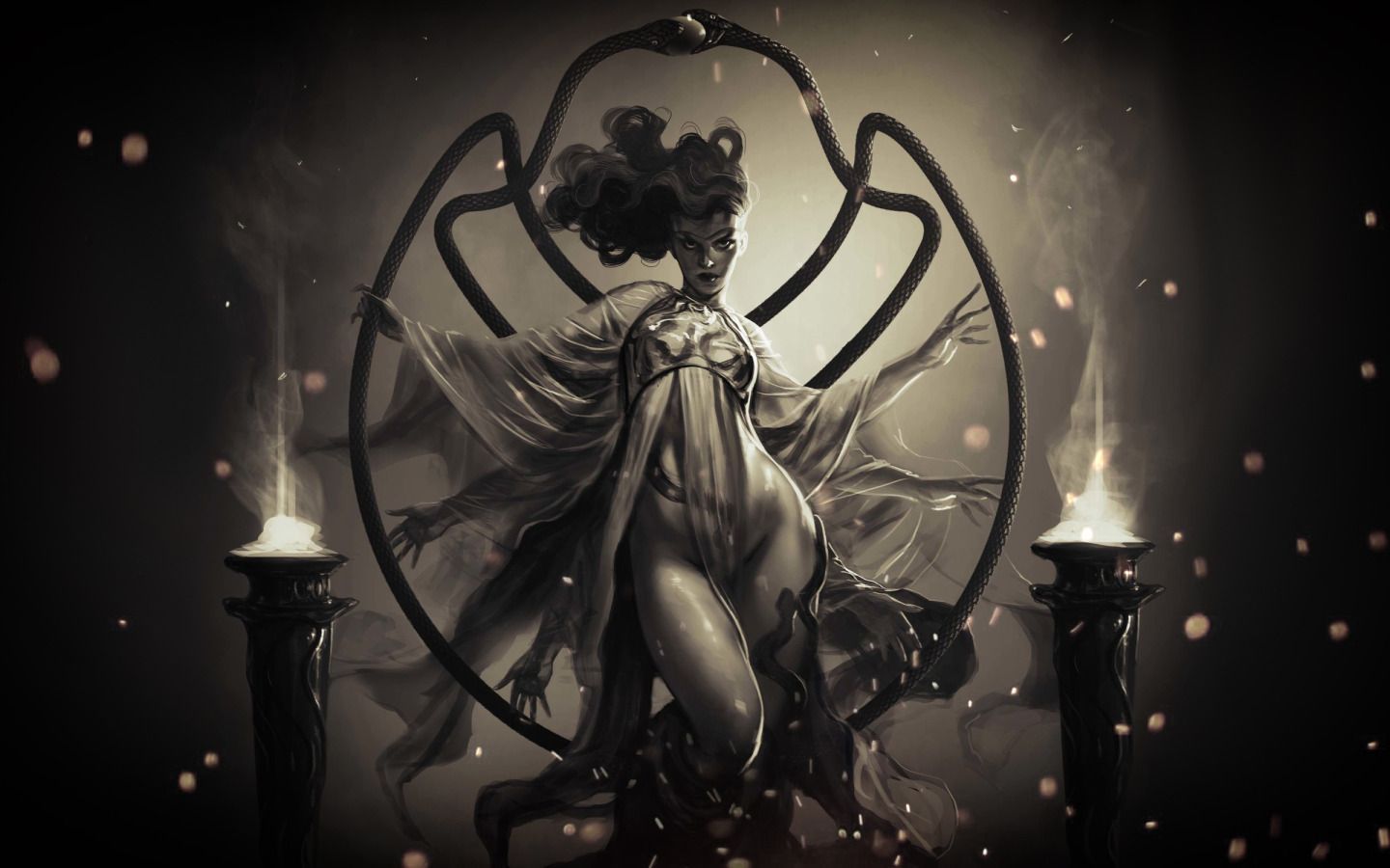 1440x900 Art, Art, Antonio De Luca, Circe
