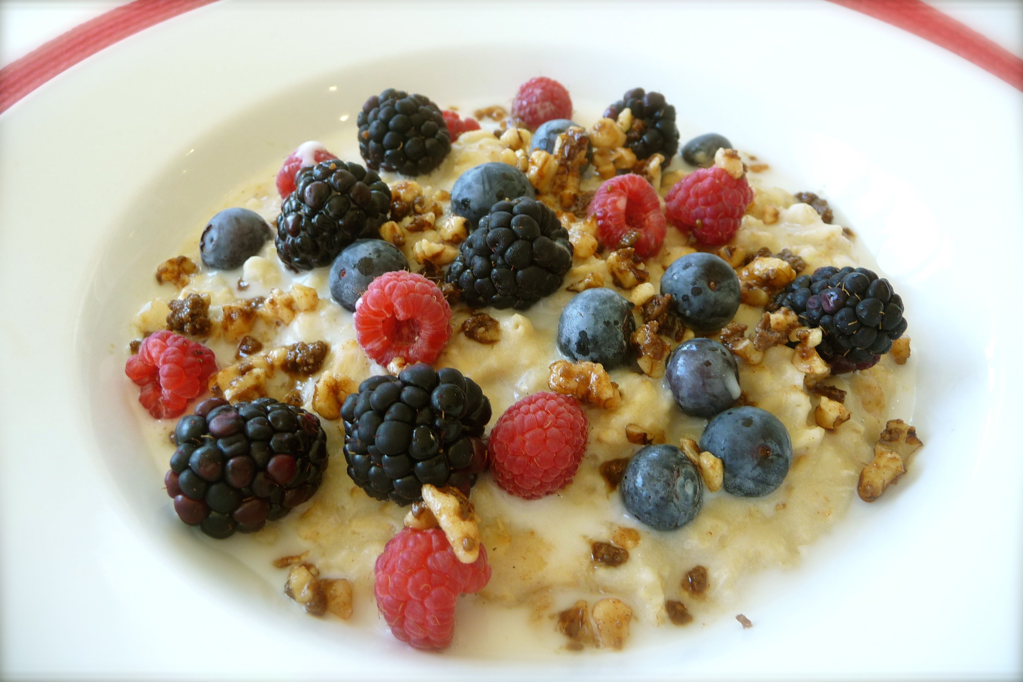 3552x2368 Food Oatmeal HD Wallpaper