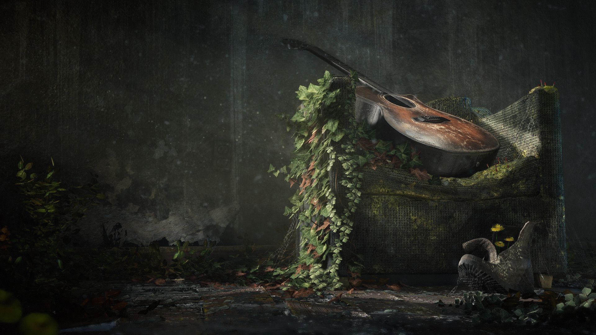 1920x1080 The Last Of Us Part 2 main menu