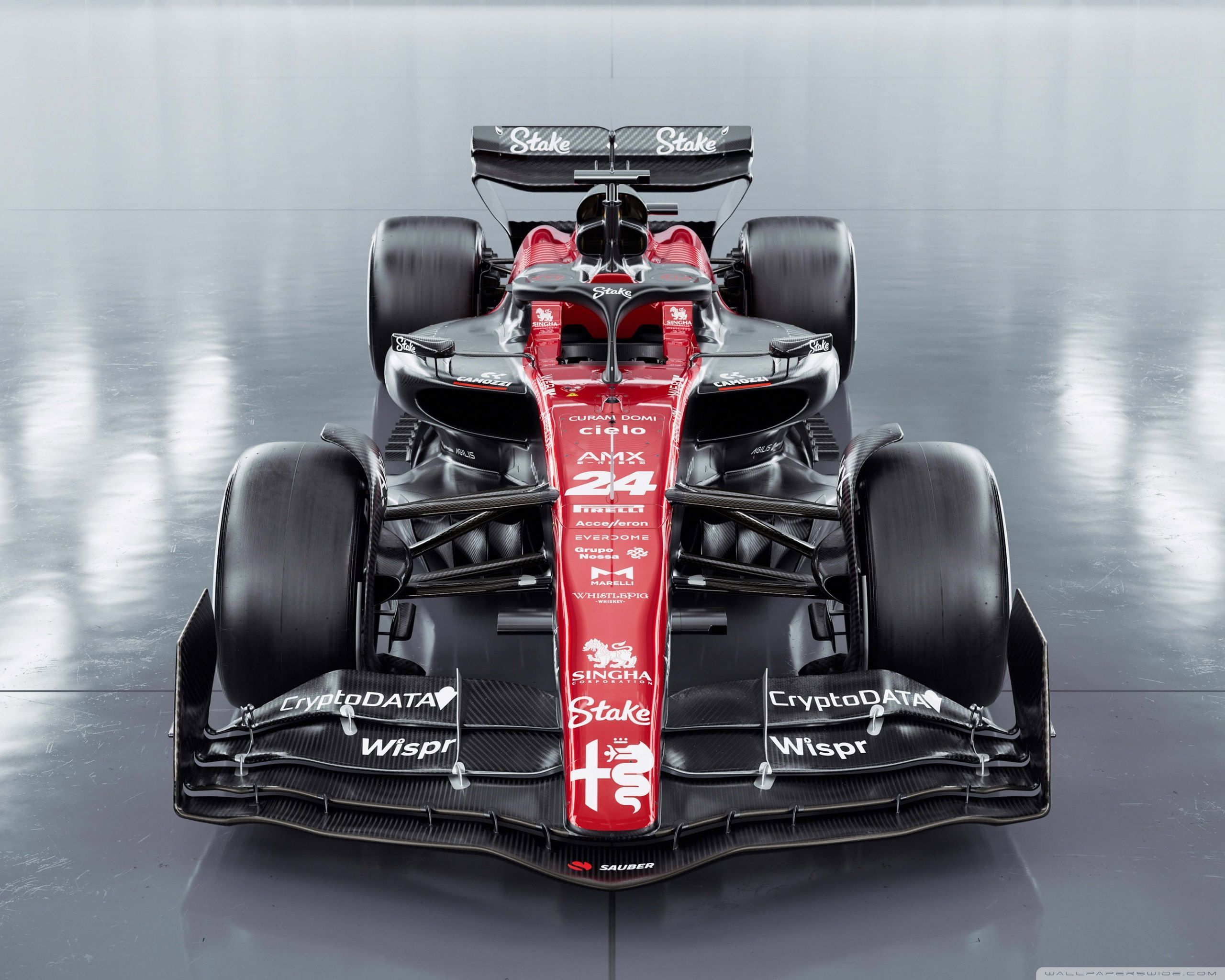 2560x2048 Alfa Romeo C43 F1 2023 Ultra HD Desktop