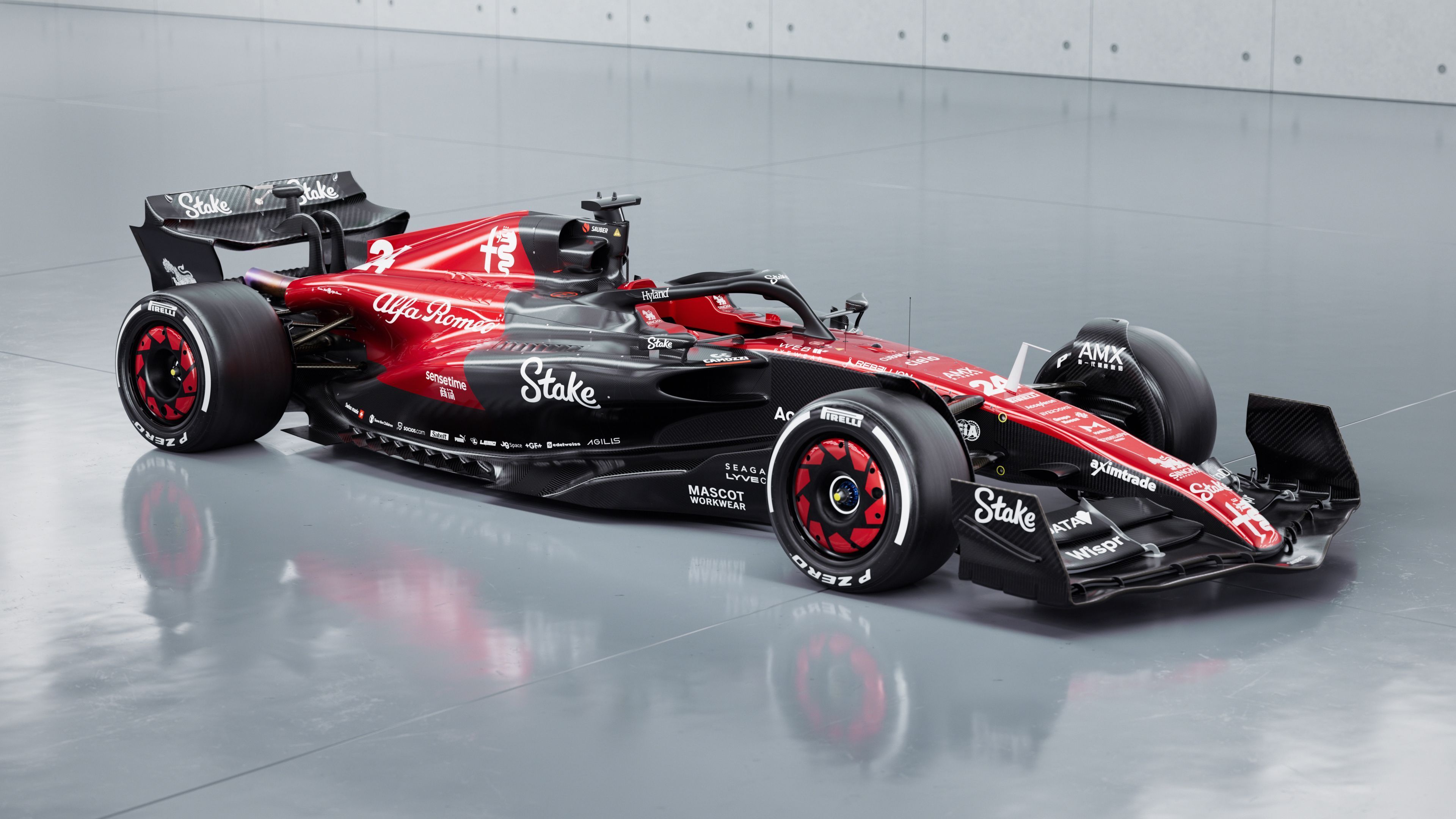3840x2160 Alfa Romeo C43: Goal for 2023 F1 Season