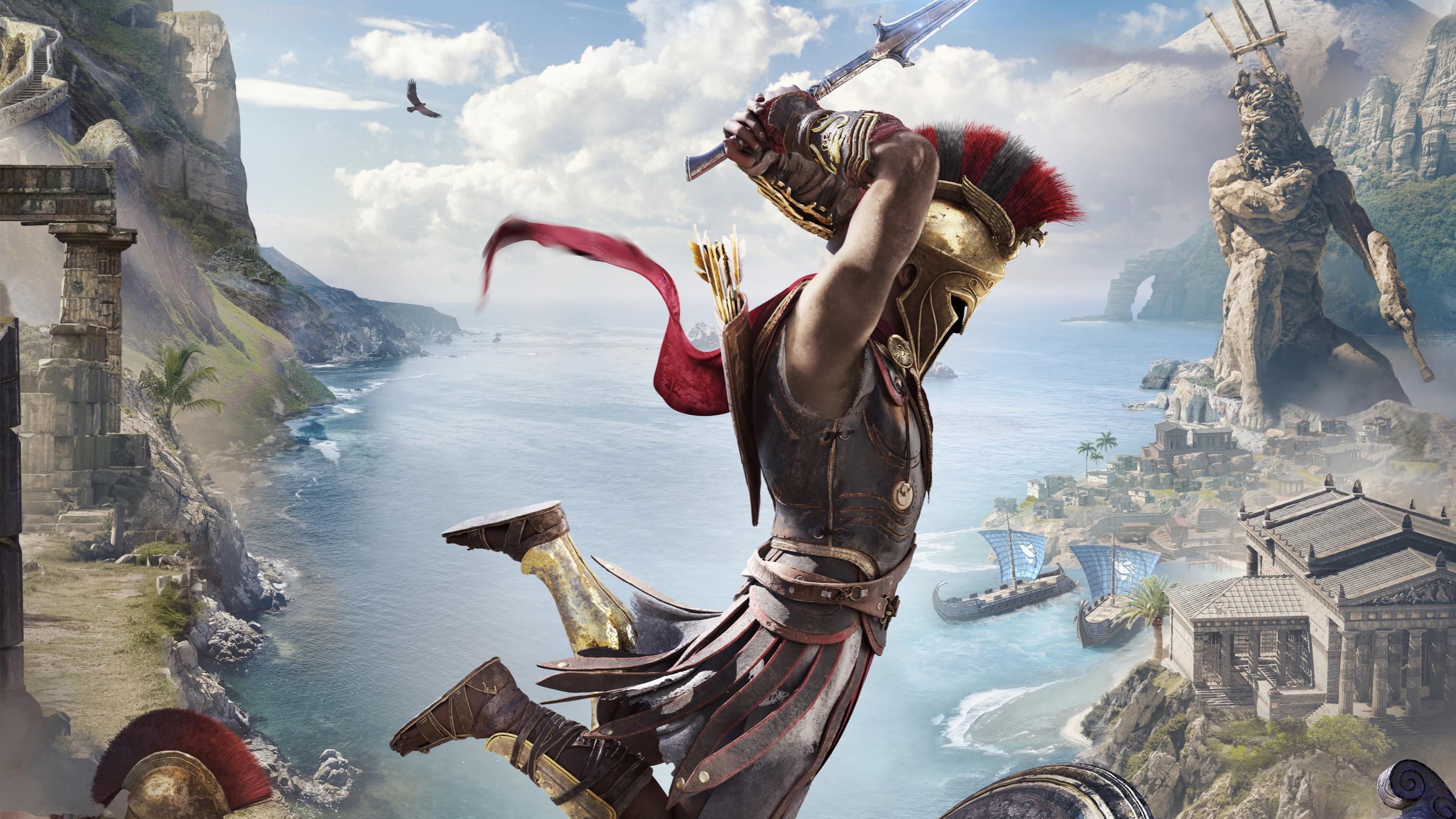 2802x1577 Creed Odyssey Game Wallpaper