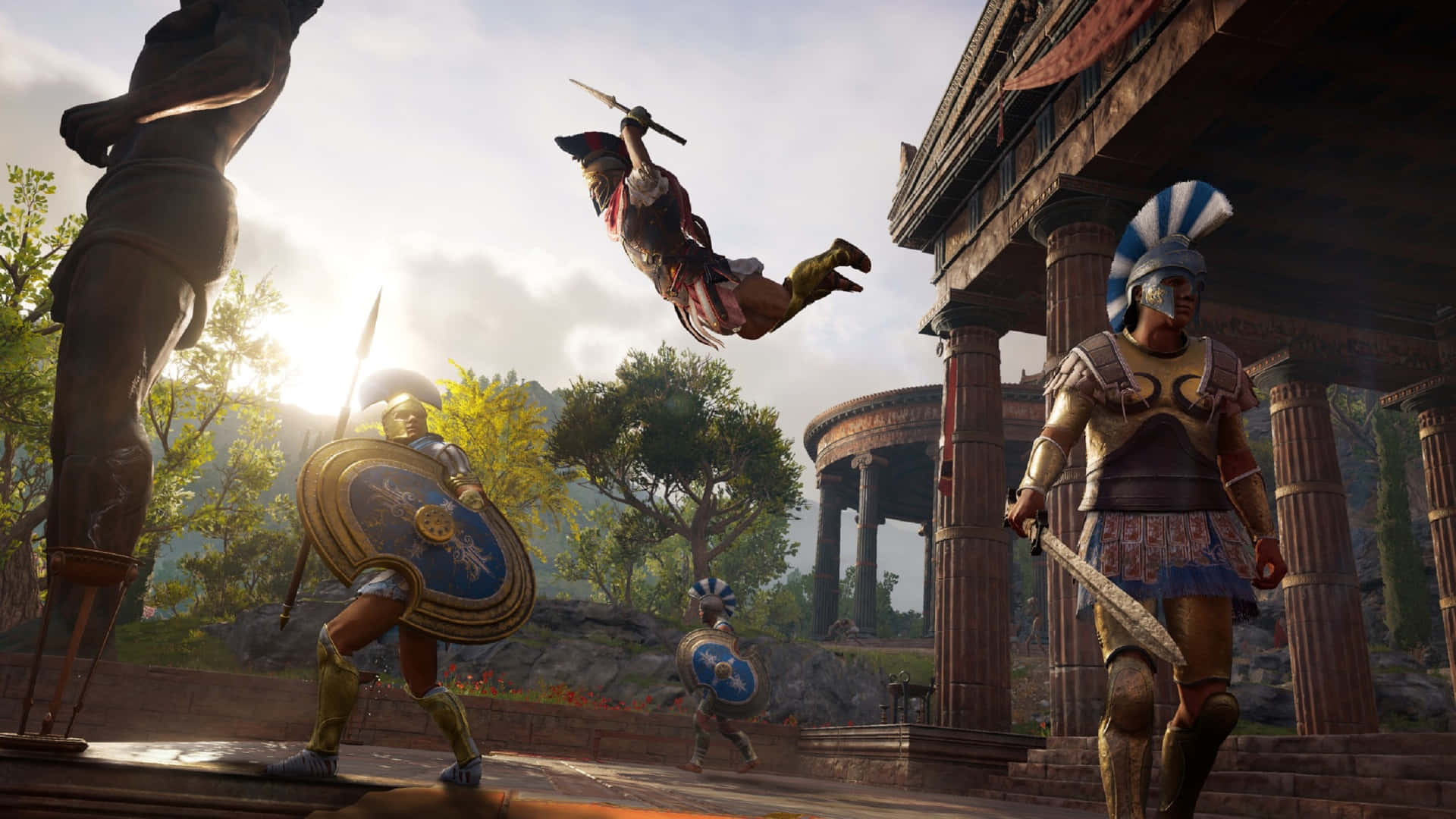 1920x1080 Creed Odyssey Background. Wallpaper