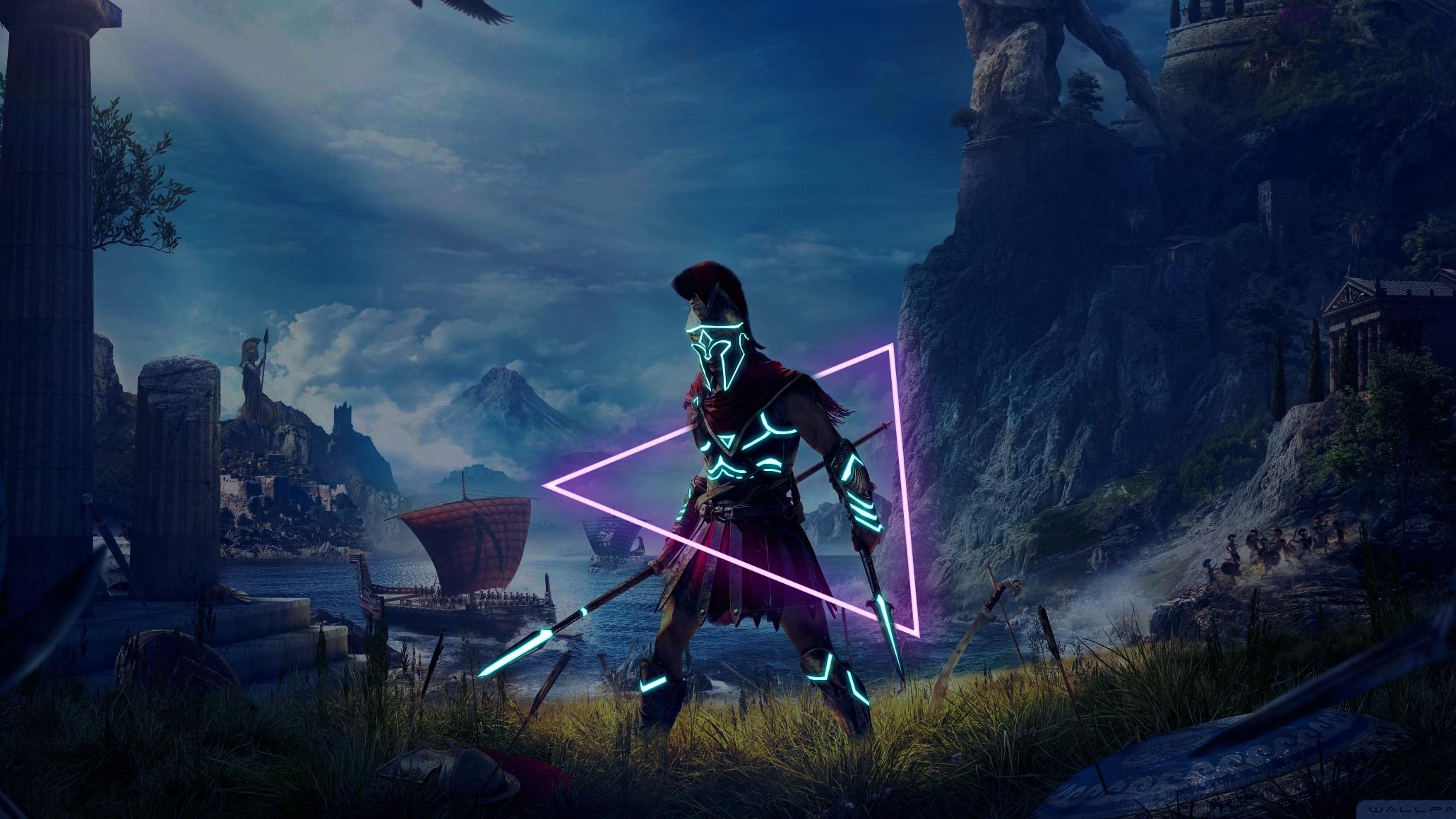 2062x1160 Creed Odyssey Neon redesign 2062x1160