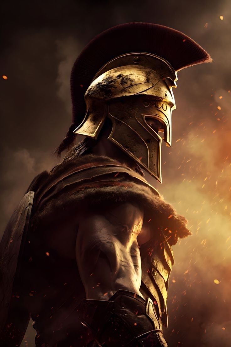 736x1104 Greek warrior