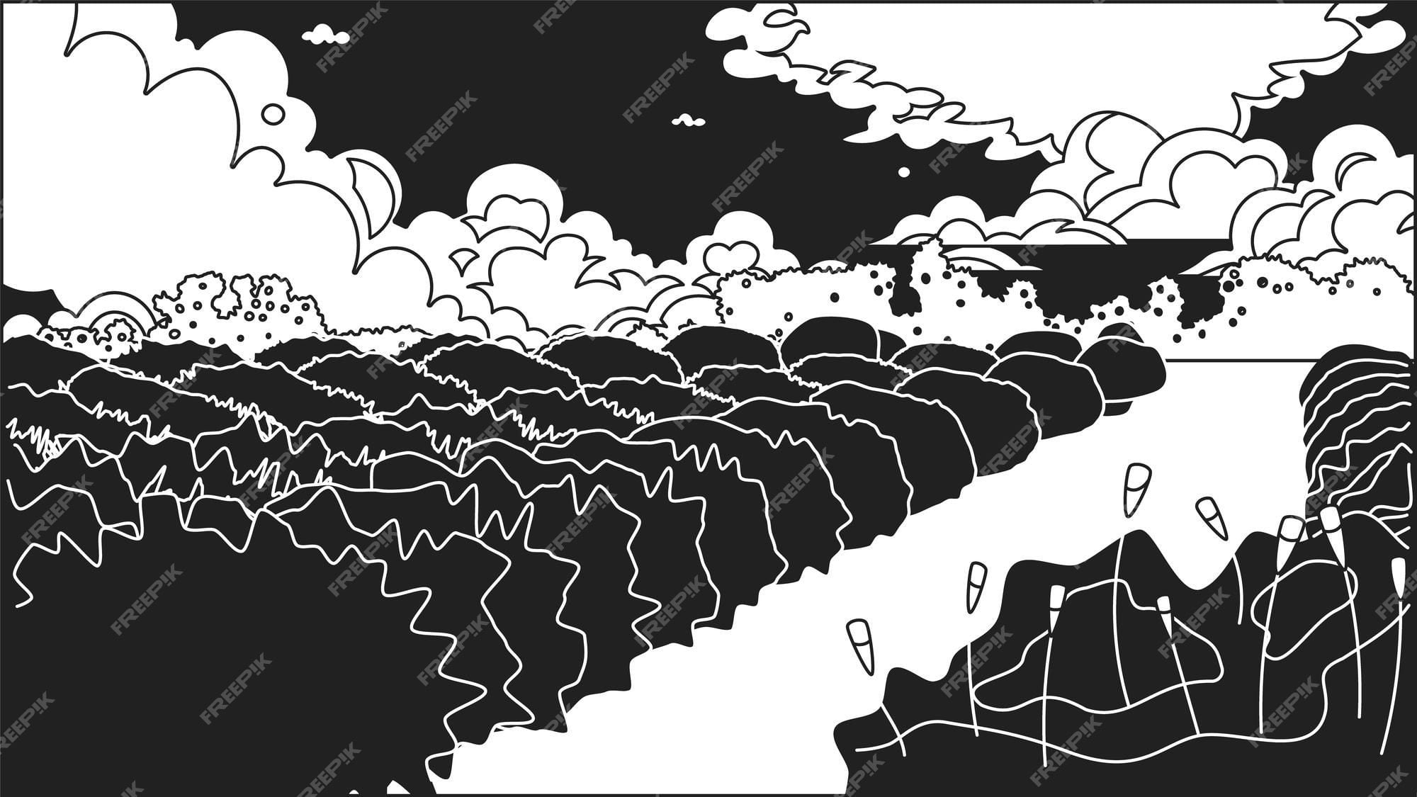 2000x1125 bw cute kawaii lo fi