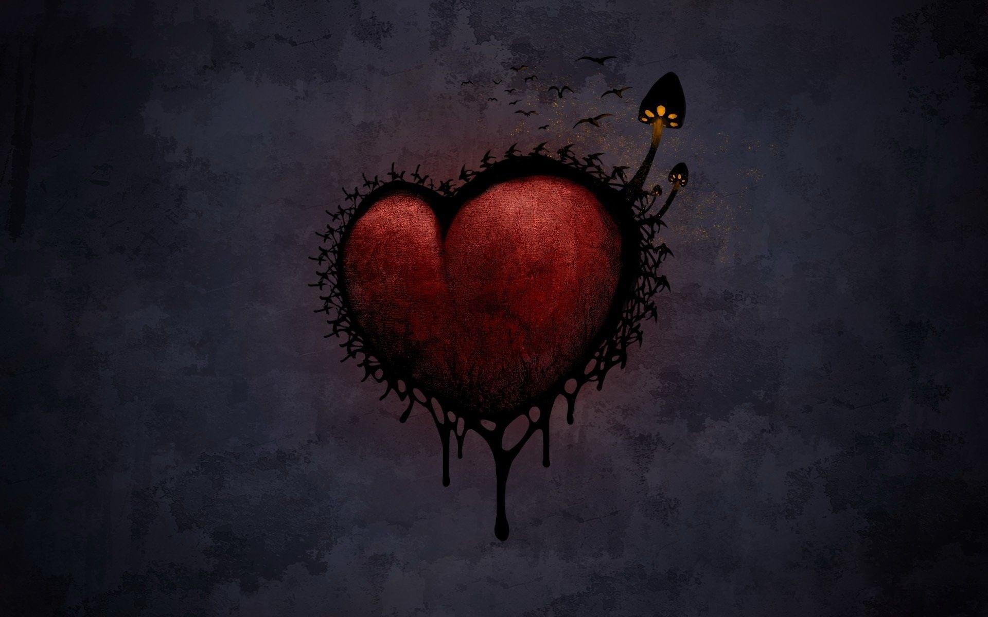 1920x1200 Black Love Wallpaper