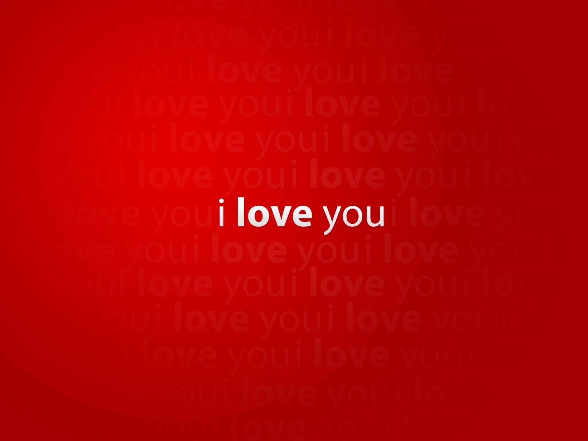 1920x1440 I Love You wallpaperx1440
