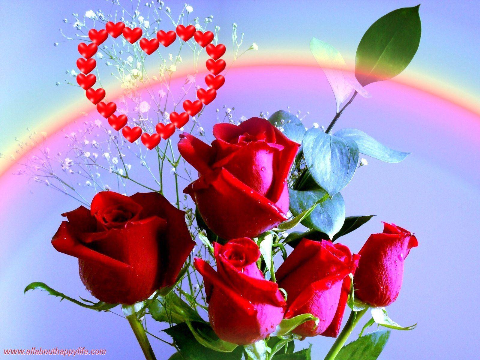 Romantic Love Flowers Wallpapers - Top Free Romantic Love Flowers  Backgrounds - WallpaperAccess