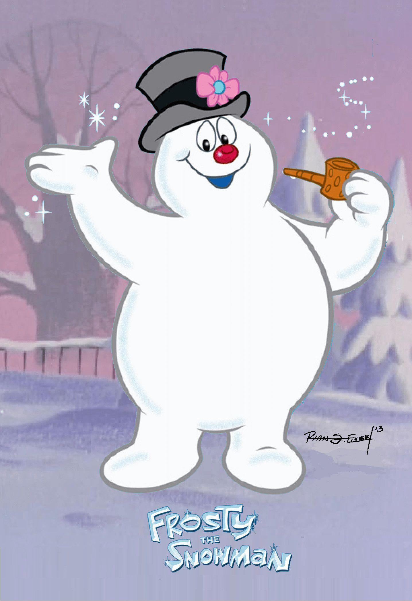 1436x2092 Frosty the Snowman Wallpaper